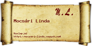 Mocsári Linda névjegykártya